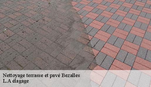 Nettoyage terrasse et pavé  bezalles-77970 L.A élagage 